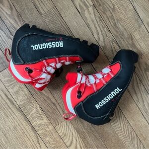 Rossignol Kids Red and Black Winter Boots